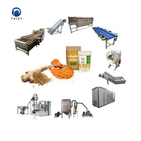 Dây chuyền chế biến bột gừng