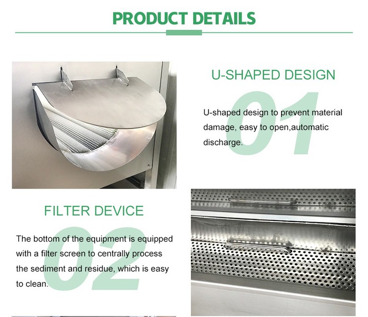 brush roller potato washing machine brush roller potato washing machine