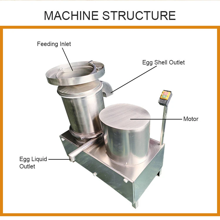 Automatic Egg breaking machine Automatic Egg breaking machine