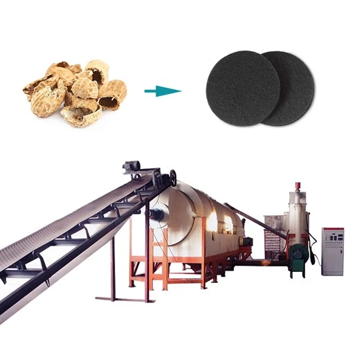 Máy cacbon hóa liên tục